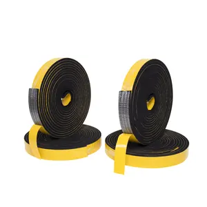 Custom Shape And Size Single Sided Adhesive EVA PE Rubber Insulation Foam Tape For Battery Housing Cushion