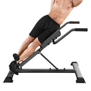 Mua Roman ghế trở lại máy mở rộng thấp hơn trở lại hyperextension băng ghế dự bị có thể điều chỉnh thiết bị tập thể dục cho gân kheo và glute - Product Image 5