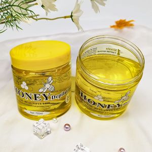 Precio a granel de fábrica Etiqueta privada personalizada Depilación <span class=keywords><strong>Cera</strong></span> Miel <span class=keywords><strong>Cera</strong></span> <span class=keywords><strong>fría</strong></span> <span class=keywords><strong>para</strong></span> el cuerpo de la pierna de las axilas - Product Image 5