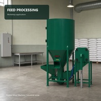 Fabricants chinois de broyeurs et mélangeurs d'aliments pour volailles – Machine de broyage d'aliments de haute qualité à grande capacité pour l'alimentation animale