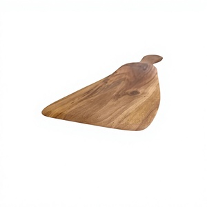 Espátula y volteador de madera natural de 30 ml, ecológicos y duraderos para uso en el hogar, restaurantes, bodas y fiestas. - Product Image 5