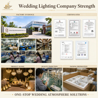 Lustre en cristal de luxe pour mariage, banquet, réception d'hôtel, décoration d'événements