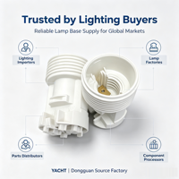 Douille de lampe E14 en plastique fabricant meilleur prix support de lampe E14