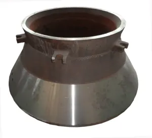 MANTLE GP200 GP300 <span class=keywords><strong>GP500</strong></span> Broyeur à cône en acier à haute résistance à l'usure Pièces de rechange Manteau Bowl Liner Marble Quarry Cast - Product Image 1