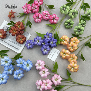 Fleurs artisanales sérigraphiées : Petites orchidées, <span class=keywords><strong>Hibiscus</strong></span> syriacus, Fleur Mujin pour décoration <span class=keywords><strong>de</strong></span> mariage et photographie <span class=keywords><strong>de</strong></span> paysages <span class=keywords><strong>de</strong></span> mariage - Product Image 1