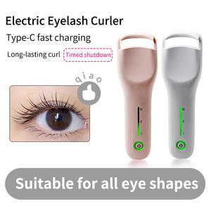 Recourbe-cils électrique portable de luxe, rechargeable par USB, en plastique, mini-outil de maquillage pour les yeux, recourbe-cils longue durée GZ RTS - Product Image 3