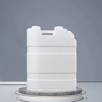 Réservoir de carburant en plastique HDPE de grande taille personnalisé de 30 L (8 gallons), pour l'industrie chimique, de qualité alimentaire, pour le stockage d'eau et de liquides, bidon de transport