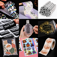 Autocollants personnalisés imperméables découpés à la forme avec logo, impression anime mignonne, fabricant d'autocollants décoratifs en vinyle imperméables pour réfrigérateur