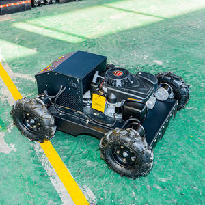 Gratis verzending CE EPA goedgekeurde terreinwagen grasmaaier landbouw rubberen afstandsbediening robot grasmaaier - Product Image 1