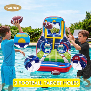 Juegos inflables de carnaval YACHEN, portería de fútbol acuática, juguete inflable para exteriores para fiestas en piscinas. - Product Image 3