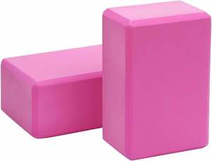 Bloque de Yoga JIKE Rosa de EVA |   Ladrillo de Yoga Antideslizante de Alta Densidad, Equipo Auxiliar de Entrenamiento de <span class=keywords><strong>Asanas</strong></span> - Product Image 4