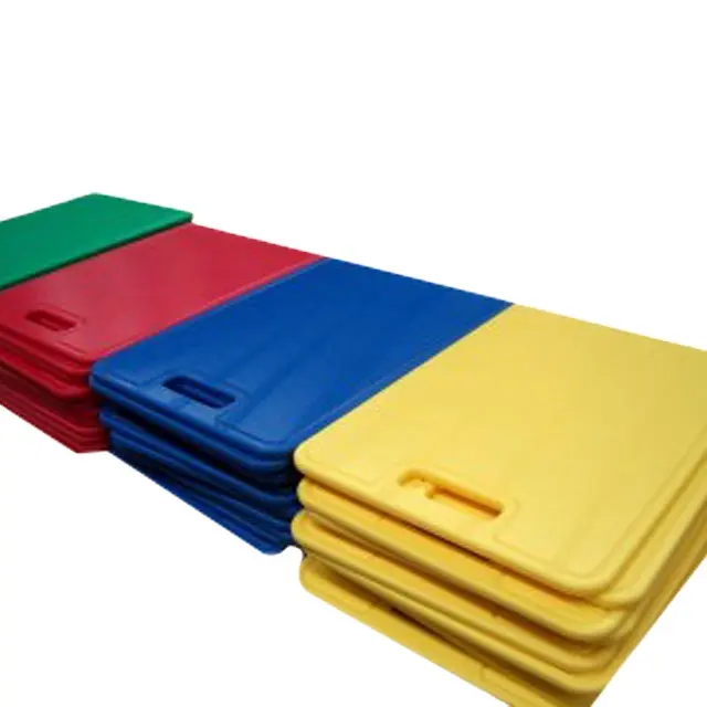 Square PE Plastic Cutting Board Chopping Block Used For Kitchen