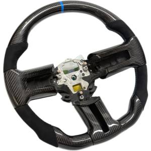 พวงมาลัยคาร์บอนไฟเบอร์สำหรับรถฟอร์ด มัสแตง จีที วี6 เชลบี จีที350 จีที500 ปี <span class=keywords><strong>2010</strong></span> 2011 2012 2013 2014 - Product Image 2