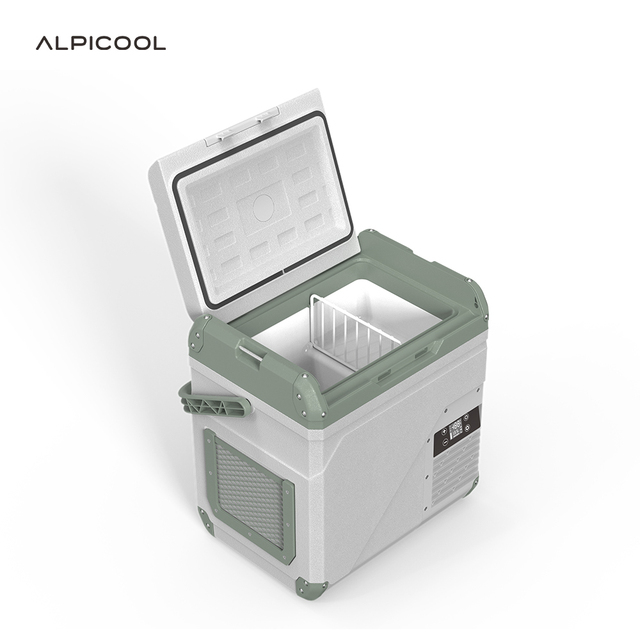 Alpicool HP15 Lightweight Mini Capacity Cooler Box 12V Dual Use Freezer Compressor Refrigerator Camper Outdoor Car Fridges