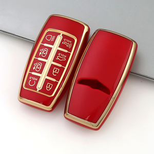 Funda de TPU suave de primera calidad para llave de coche, carcasa para <span class=keywords><strong>Hyundai</strong></span> Genesis GV70 GV80 GV90 Rohens, llavero, bolsa, accesorios, fábrica - Product Image 6