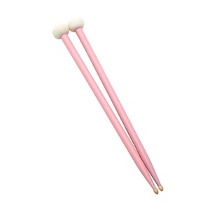 Nuevo diseño accesorios de percusión <span class=keywords><strong>baquetas</strong></span> mazos <span class=keywords><strong>timbales</strong></span> niños <span class=keywords><strong>baquetas</strong></span> mazos con mango de madera - Product Image 2