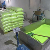 Granule d'azurant fluorescent Masterbatch lumineux sans calcium échantillon gratuit à haute teneur directement en usine personnalisation