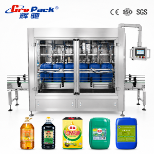 Machine de remplissage automatique de bidons de 20 L pour huile de palme, produits chimiques, pesticides et engrais liquides, compatible avec les bidons de 5 L et 10 L - Product Image 1