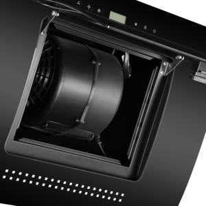 China al por mayor Vertical hogar cocina chimenea 60cm 90cm montado en la pared restaurante inteligente campana extractora - Product Image 6