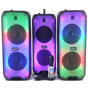 C-JBL_Boombox Portable P-JB_L Boombox Portable Speaker Flame Light Party Box DJ Karaoke bluetooth speaker portatil speakers