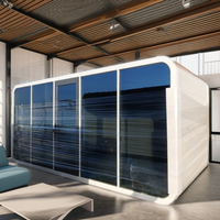 Container House Mobile Living Home 2 3 Dormitorios Casa prefabricada 20ft 40ft Apple Cabin House