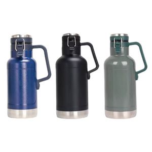 64oz Outdoor Large-capacity Beer Jug, Made of Stainless Steel, with Double-layer Insulation and Ice Storage Capacity - Product Image 1