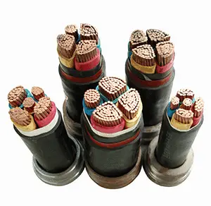 0.6/1KV Copper Conductor XLPE Insulated Steel Tape Armored Underground Cable ZR-YJV22 YJV32