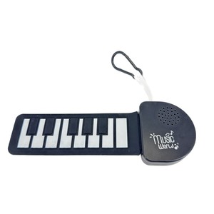 Mini Piano de Silicona Music World, Teclado Electrónico de 8 Teclas, Juguete Musical para Niños, Instrumento Musical de Escritorio para Practicar - Product Image 1