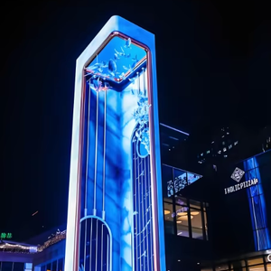 Giá tốt nhất ngoài trời lớn quảng cáo biển quảng cáo Màn hình LED P4 IP65 không thấm nước hoạt hình Video tường hiển thị cho trung tâm mua sắm - Product Image 4