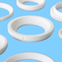 Joint de valve en PTFE de qualité supérieure, personnalisé, vierge, résistant aux produits chimiques, haute température, anti-usure, robuste, pour usage industriel, anneau de siège en PTFE