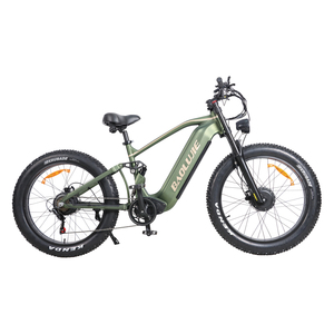 Vélo à double moteur Torque, 55 km/h, pneus larges 26*4, cadre en aluminium, freins à disque hydrauliques, batterie 52V 23Ah, DP-P2, performances haute vitesse - Product Image 1