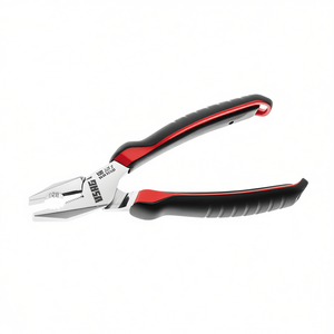 Alicates de 150 mm con punta larga de 8 pulgadas y mango rojo y negro para trabajos de precisión - Product Image 2