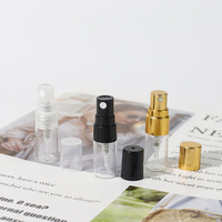 1ml 2ml 3ml 10ml Mini testeur de parfum vide Échantillon 2ml Vaporisateur d'huile de parfum en verre