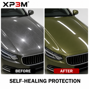 ฟิล์มใสกันรอยรถยนต์ XP3M สีเขียวมะกอก OEM เงา TPU ความหนา 7.5 มิล ซ่อมแซมตัวเองได้ ป้องกันรอยขีดข่วน ป้องกันสีเหลือง ช่องระบายอากาศ - Product Image 3