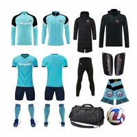 Maillot de football complet en polyester 100 % pour l'été, impression par transfert thermique, directement de l'usine