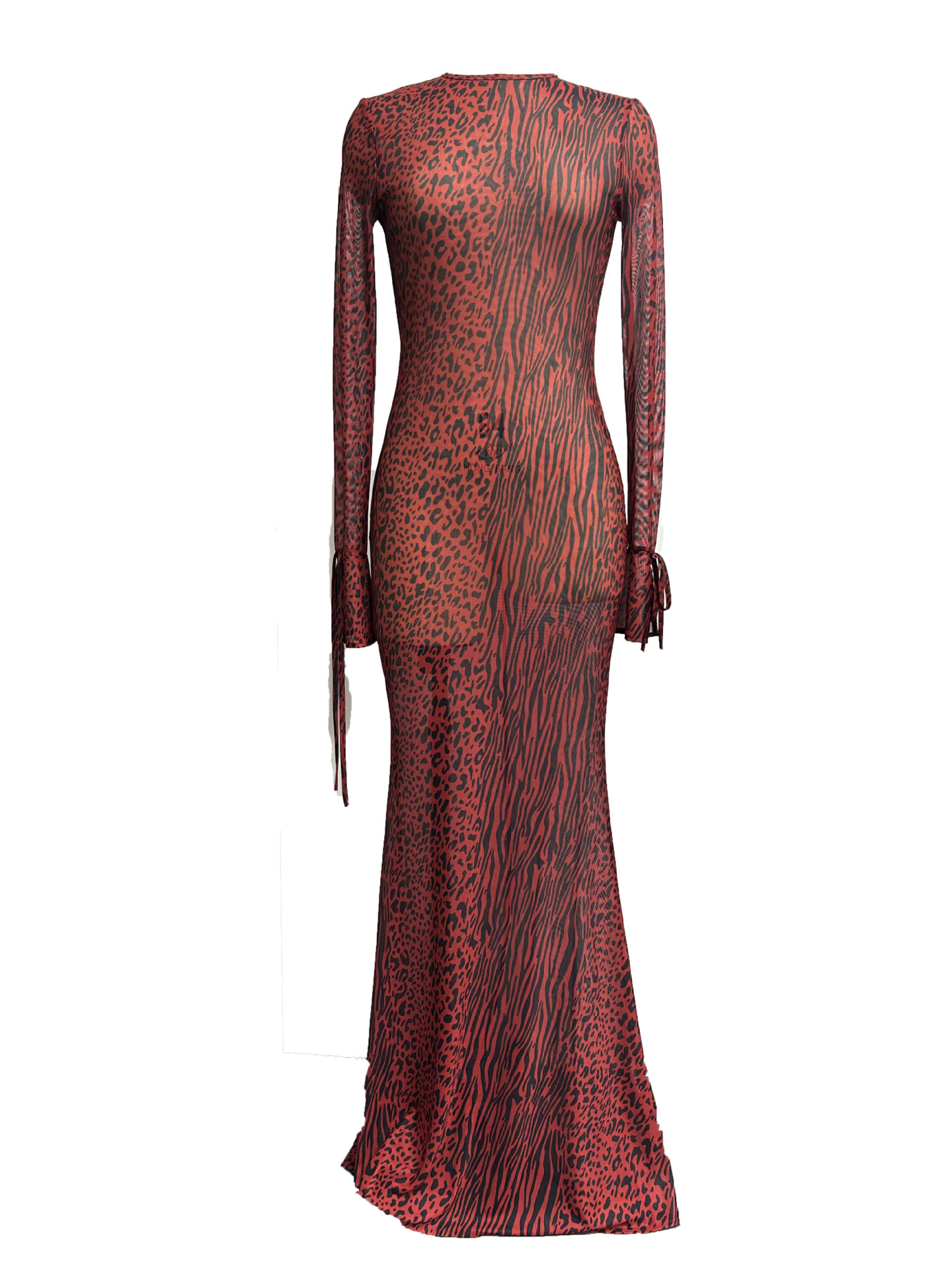 strapless open back dress Waverly Red Racer-Neck Sleeveless Skater Mini Dress – Club L London main image 0