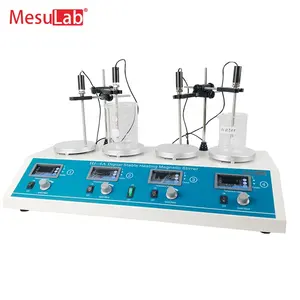 Mesulab lab elettrica digitale multi posizione 4 piastre canale piastra calda calore e agitatore magnetico prezzo