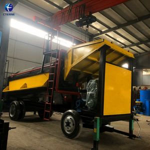 新しい車輪付きモバイルプレーサーフルセット150 TPHゴールドスクリーニングプラントダイヤモンド回収装置 - Product Image 6