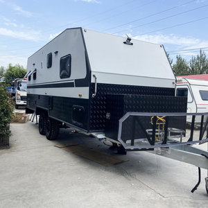 Personalizado Gran espacio Caravana <span class=keywords><strong>Camping</strong></span> Viajes Multifunción Camper Remolque Expedición Camión Camper Off Road Caravan Van - Product Image 1