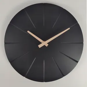 MDF Wood Blank Customized Colorful Wall Clock