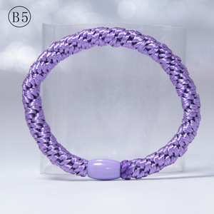 Vente en gros d'élastiques à cheveux simples et tendance en velours, élastiques personnalisés <span class=keywords><strong>Kknekki</strong></span> pour femmes - Product Image 6