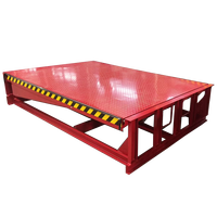 Plate-forme d'extension de rampe de conteneur en gros d'usine plate-forme de nivellement de quai plate-forme de levage de 6 tonnes niveleur de quai pliant