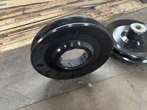 Puleggia per Cinghia Trapezoidale in Ghisa di Alta Qualità, Grande Dimensione, Pulegge Industriali per Cinghie Trapezoidali con Supporto per Personalizzazione OEM - Product Image 3