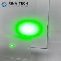 Film de diffusion de lumière ovale de qualité ignifuge UL V-2 PET PC PMMA matériau optique 1220x610mm pour éclairage de crique Rina Tech