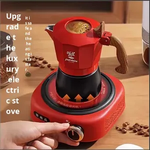 Đôi van Moka nồi hợp kim nhôm máy pha cà phê espresso di động thiết bị máy pha cà phê Espresso cầm tay máy pha cà phê - Product Image 4