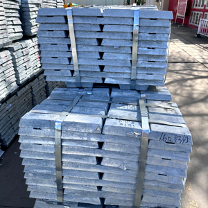 Manufacturer Supply ADC12 1050 ,1060 ,1070 99.995% Zinc <b>Ingot</b> with Factory Price - Product Image 5