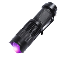 Mini lampe torche LED portable pour le camping, zoom télescopique, gradation réglable, forte luminosité, double alimentation, lampe torche de poche pour l'extérieur