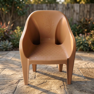 Silla Modular Extensible de Plástico Ligero de Primera Calidad, Libre de BPA, con Capacidad de Carga de 120 kg, Muebles Modernos y Minimalistas para el Hogar - Product Image 3