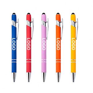 Bolígrafo de Metal con Logotipo Personalizado para Regalos Empresariales, Publicidad, Obsequios de Oficina, Bolígrafo de Viaje de Aluminio para Teléfono Móvil - Product Image 1