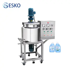 ESKO 2 Years Warranty Automatic High Shear Homogenizer Mixer Shampoo Detergent Mixing Machine For Liquid Soap